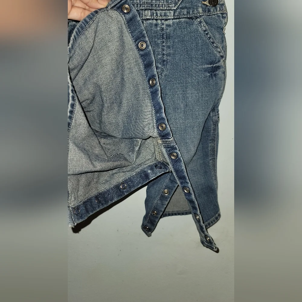 Vintage Osh kosh bgosh Denim jean overalls 12 months